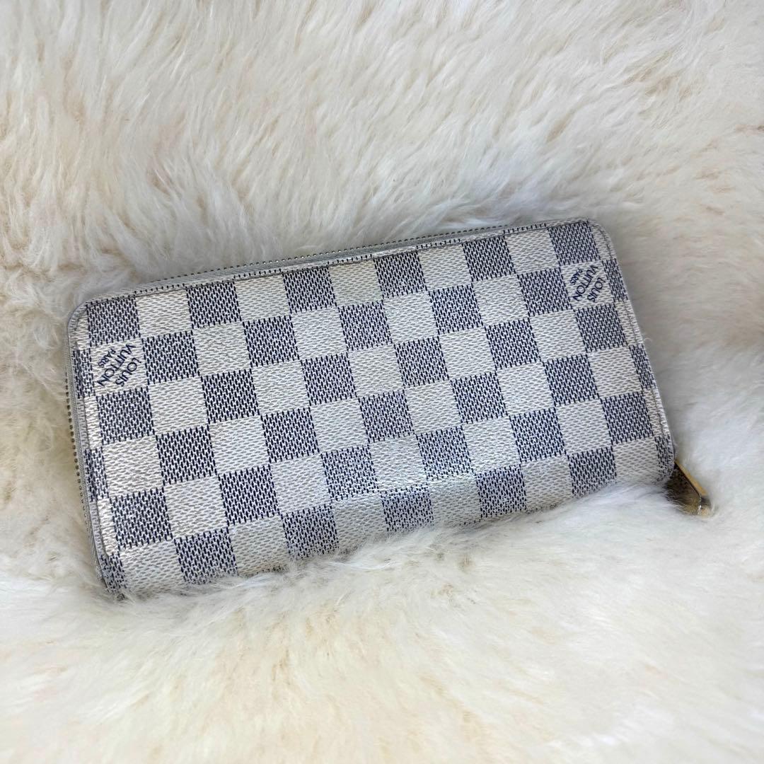 LOUIS VUITTON ダミエ・アズール ジッピーウォレット 長財布