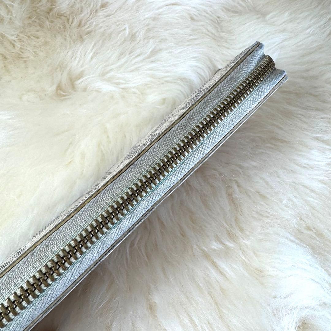 LOUIS VUITTON ダミエ・アズール ジッピーウォレット 長財布