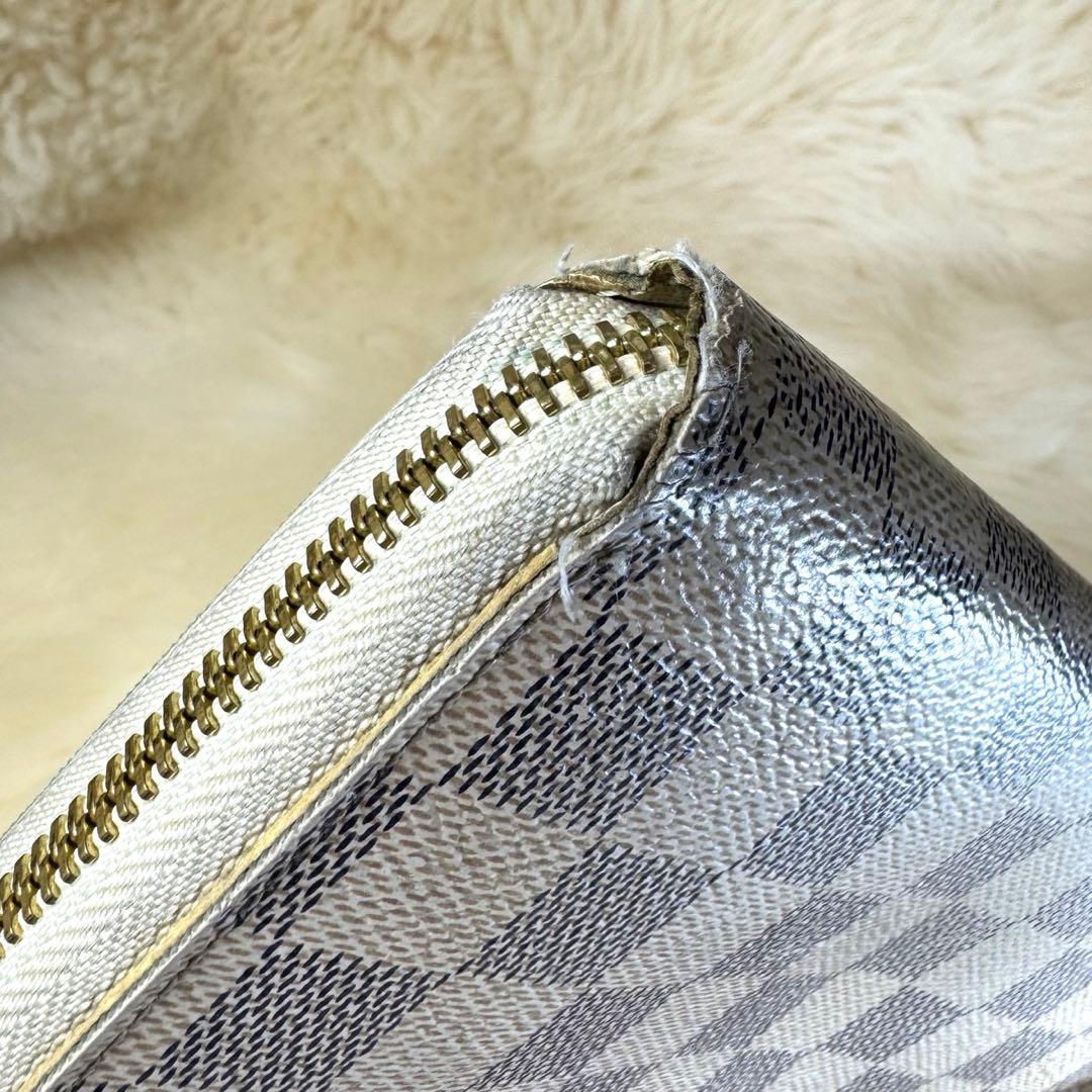 LOUIS VUITTON ダミエ・アズール ジッピーウォレット 長財布