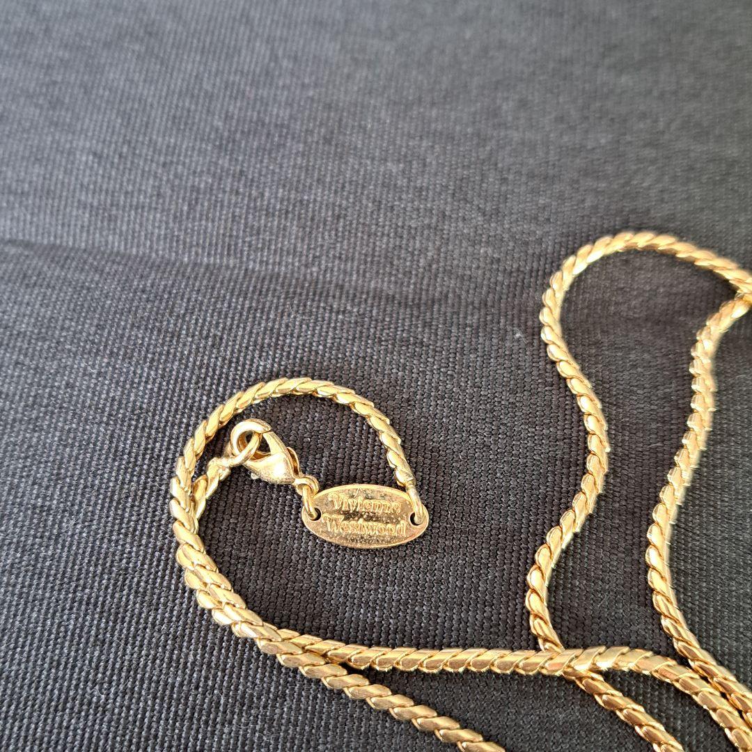 Vivienne Westwood ゴールド　ギルダオーブ ネックレス