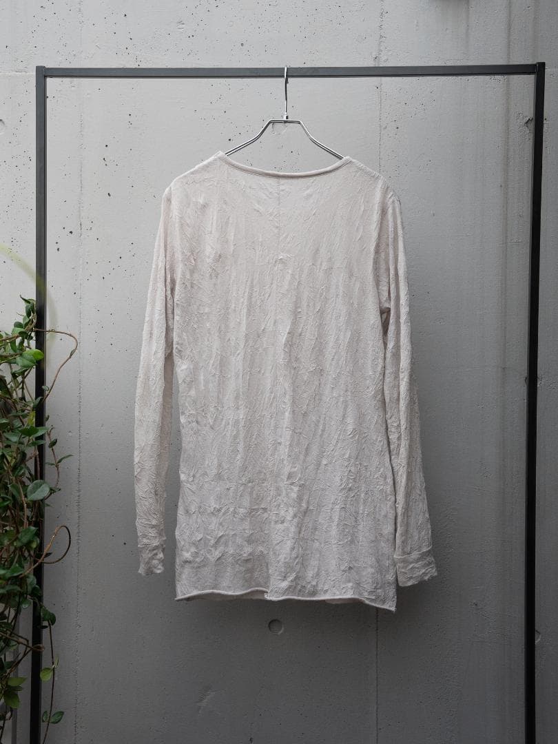 トップス pry Craft Fabric Layered L/S T-shirt