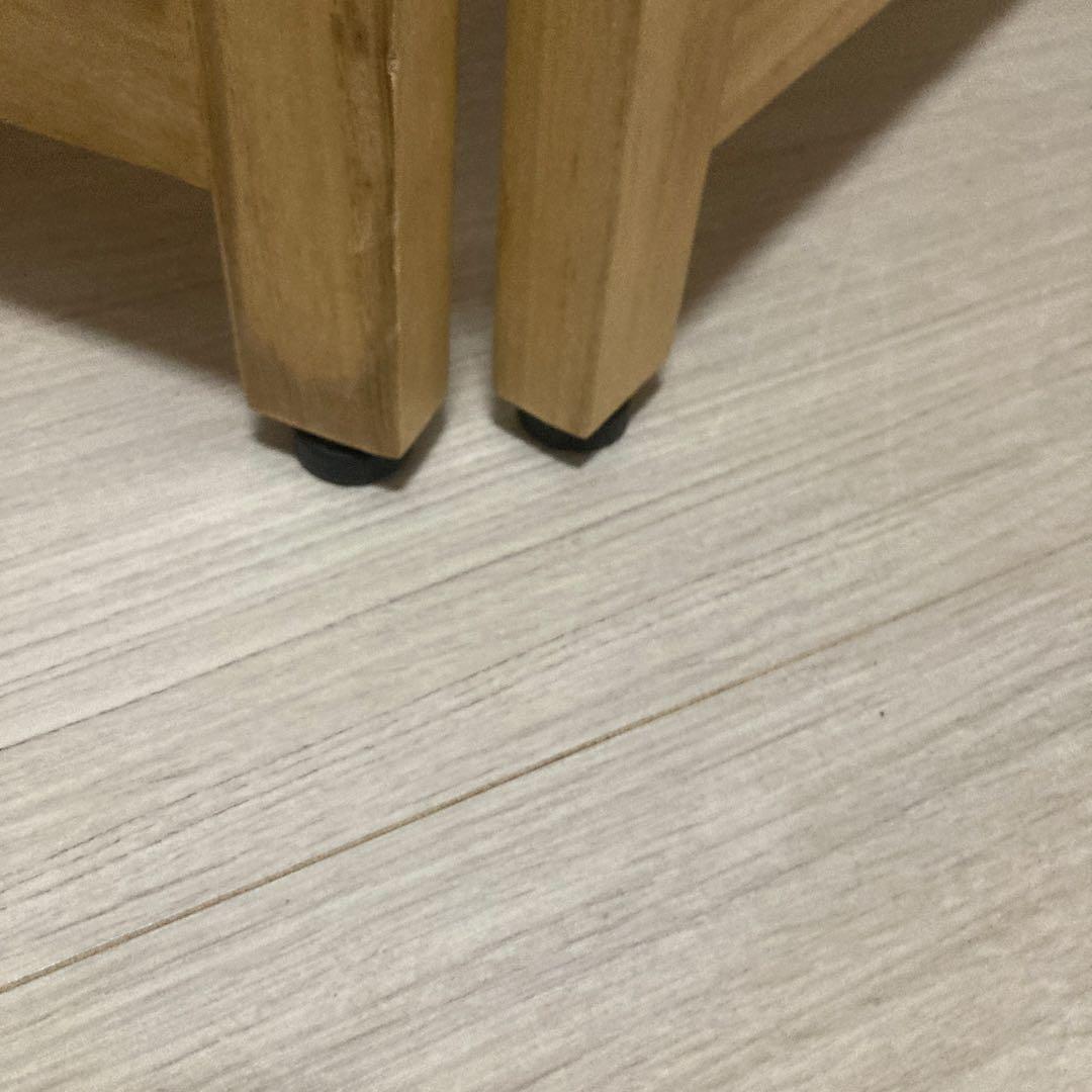 パーテーション　3連　木製　ブラインド機能付き　和風　目隠し