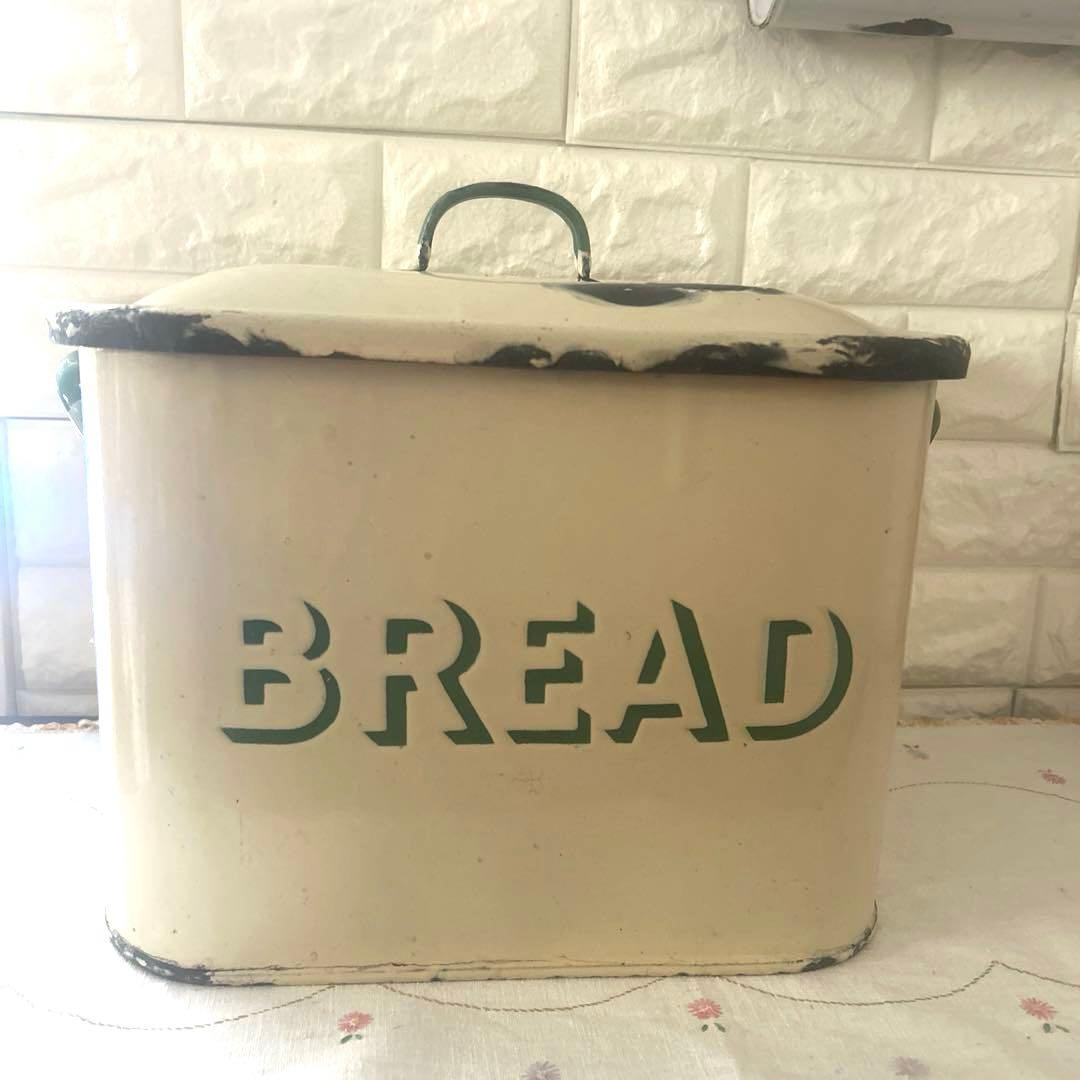 アンティーク　ブレッドボックス