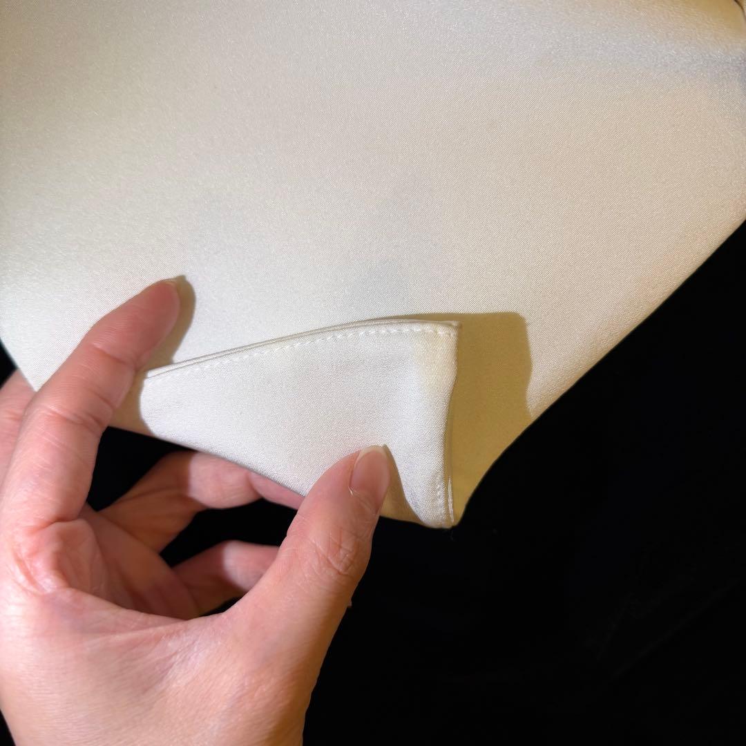 leja アシンメトリービッグカラーベロアマーメイドワンピースドレス