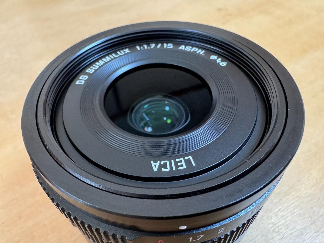 レンズ(単焦点) LEICA DG SUMMILUX 15mm / F1.7 ASPH.