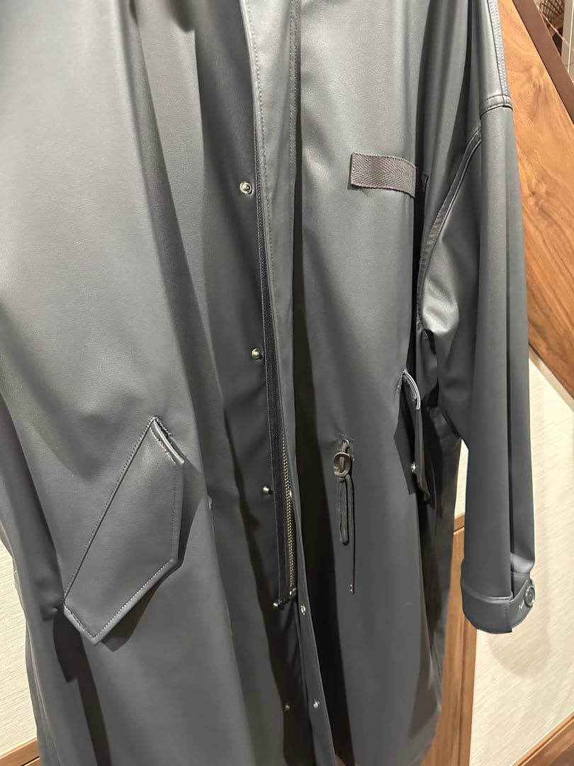 定価9万 GVGV エコレザー モッズコート コート G.V.G.V.