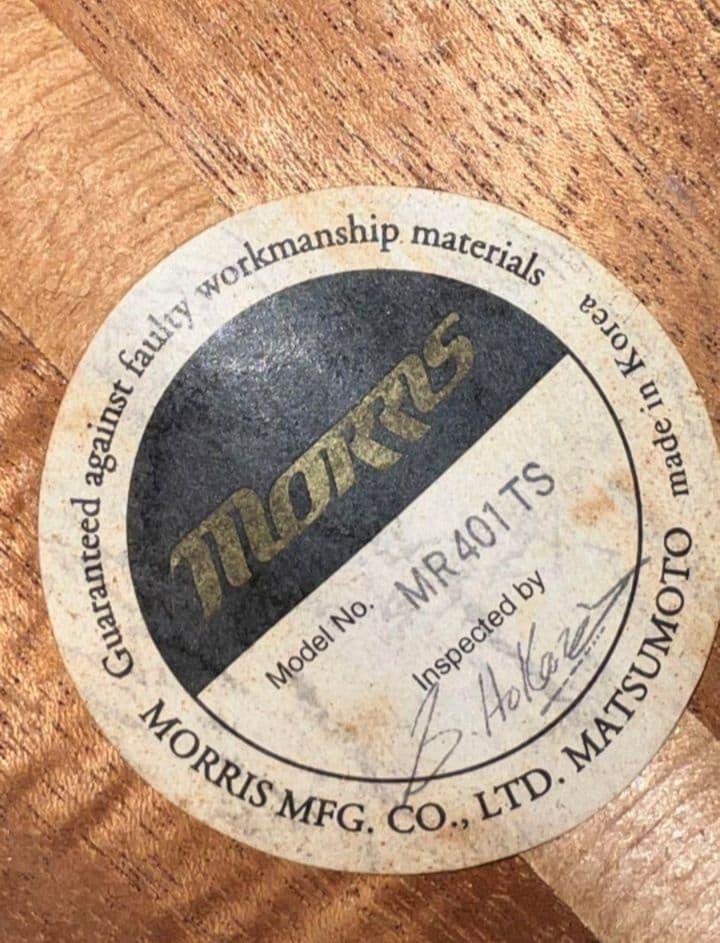 Morris エレアコ MR-401　アコースティックギター