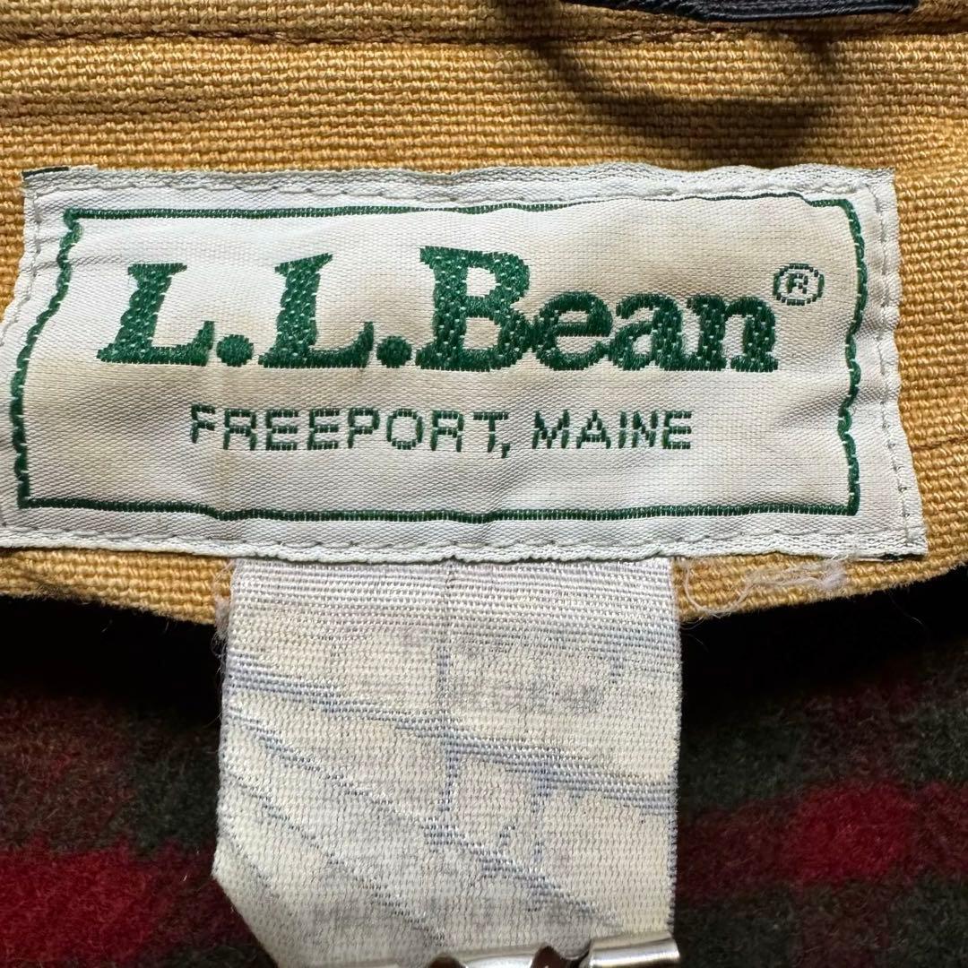 【80s vintage】L.L.Bean L ハンティングジャケット　USA製