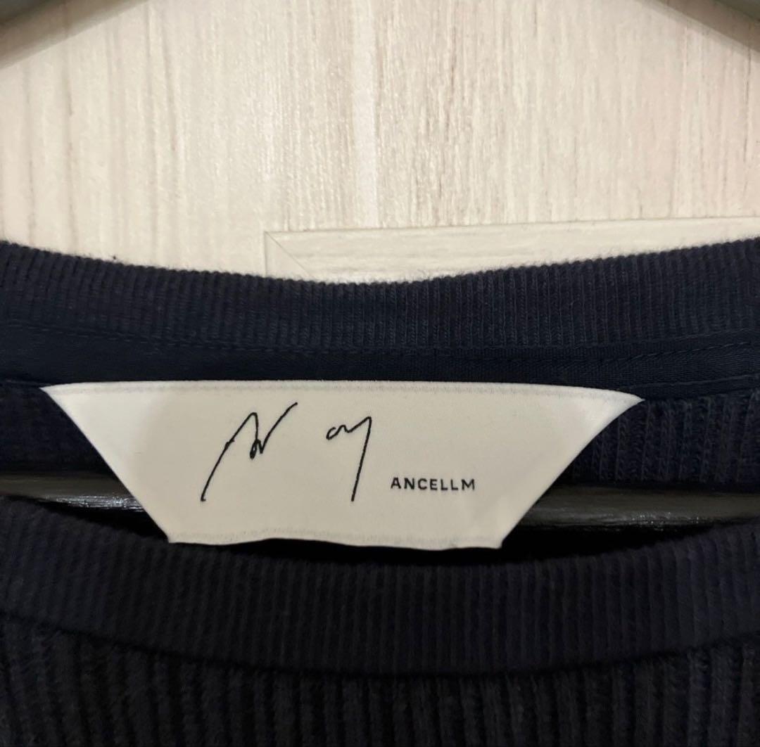 ANCELLM アンセルムOVER RIB LS T-SHIRT