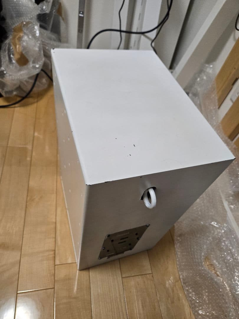 YAMAHA サブウーハー VXS10S ホワイトに塗装 アンプ付き