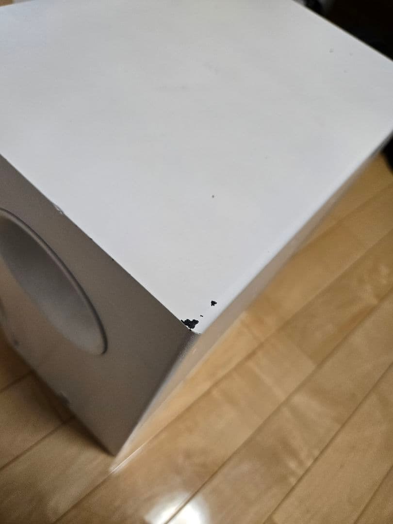 YAMAHA サブウーハー VXS10S ホワイトに塗装 アンプ付き