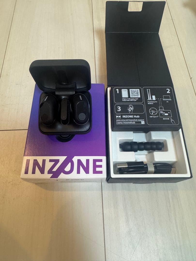 INZONE ワイヤレスイヤホン ブラック