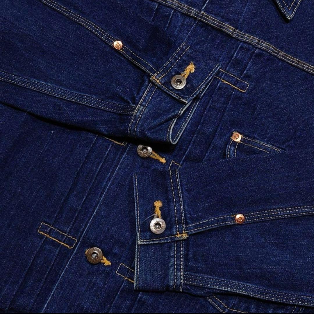 90s 00s Lee COWBOY デニムジャケット 1st 濃紺