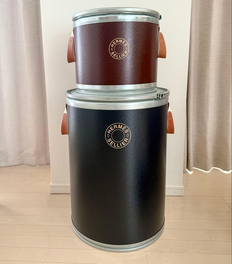 期間限定出品★HERMES サドルボックス★2個セット