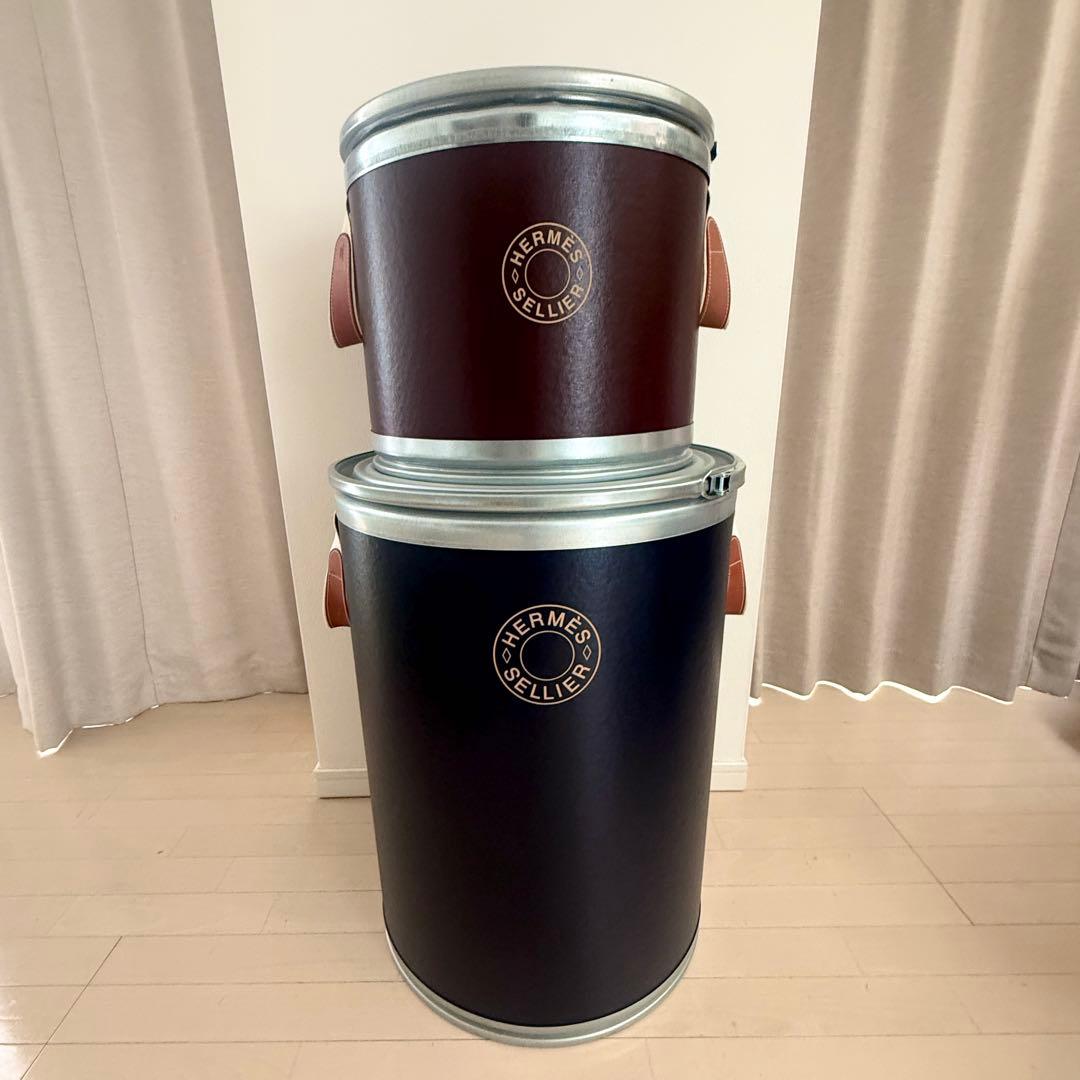 期間限定出品★HERMES サドルボックス★2個セット