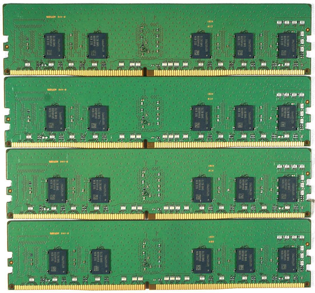 HP純正メモリ 8GBx4 計32GB PC4-2666 ECC Reg AW