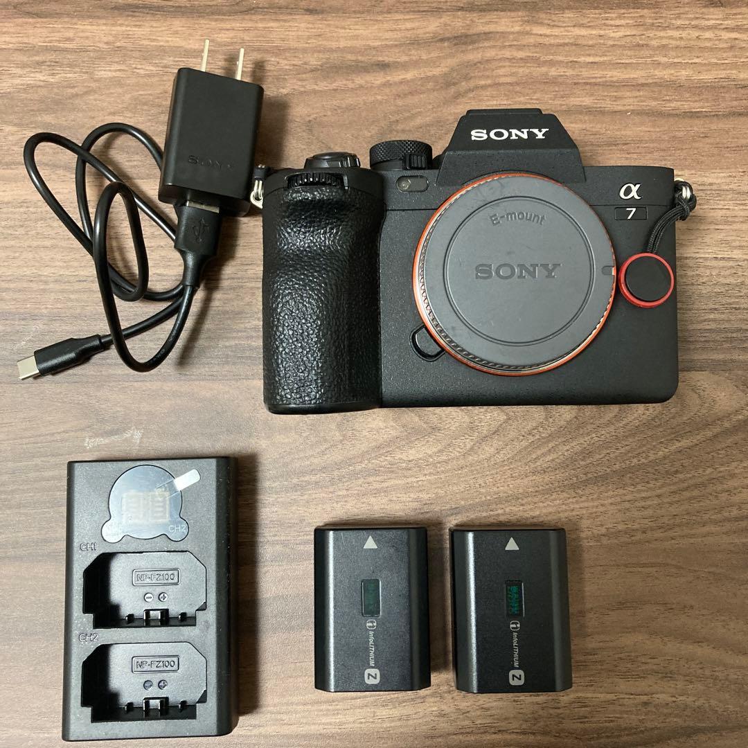 SONY α7Ⅳ フルサイズ　純正バッテリー2個