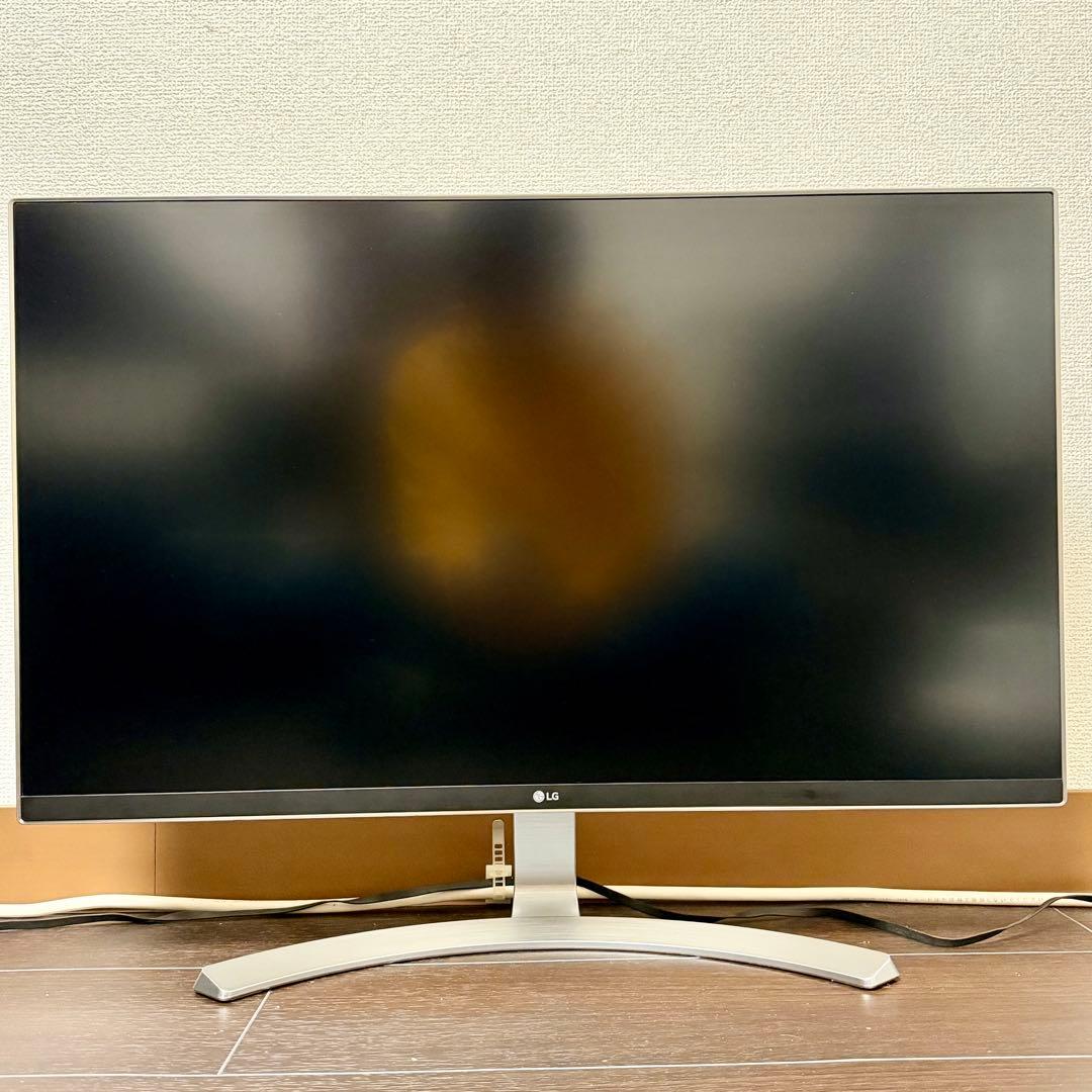 【4K】LG 27インチ IPSモニター 27UD68-W ホワイト