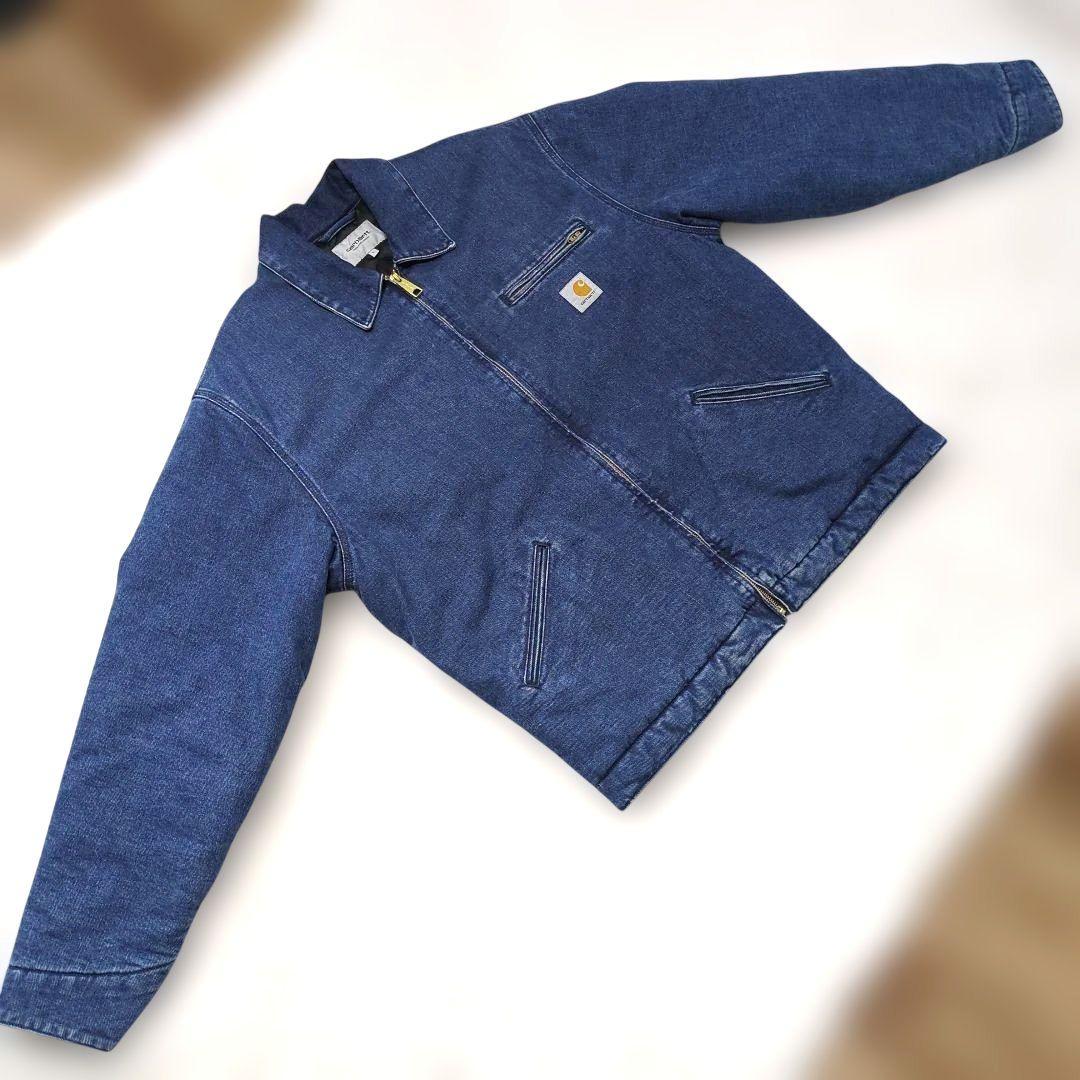 極美品 carhartt WIP OG デトロイト ジャケット デニム L