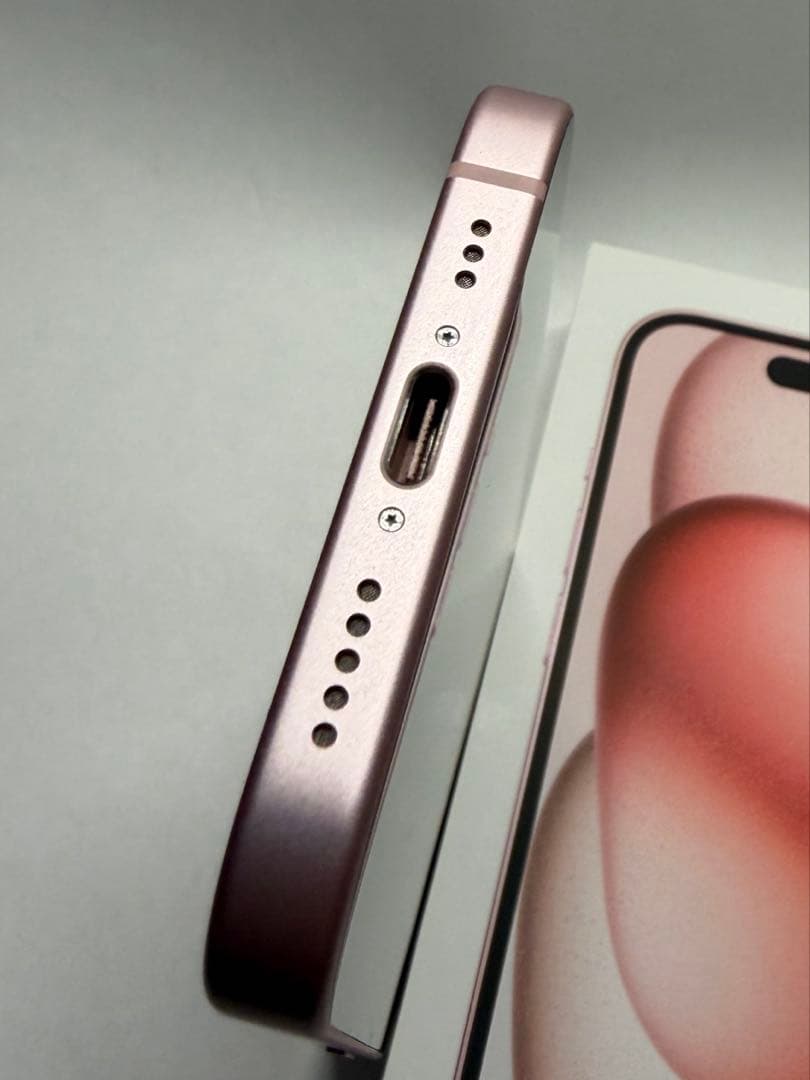 iPhone 15 ピンク 128GB SIMフリー 美品