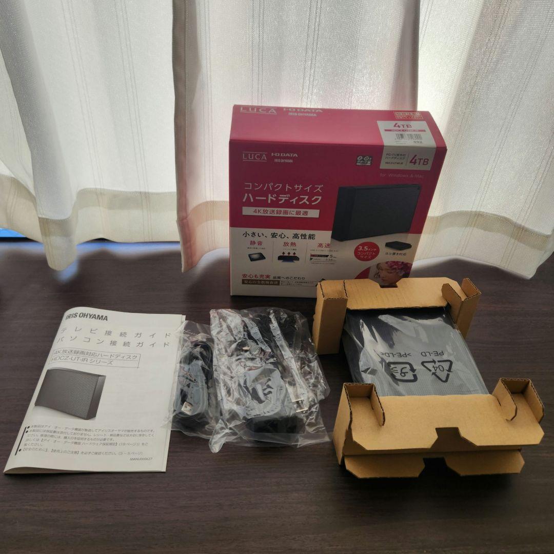 す*ぇ様 【未使用品】4TB 外付 HDD ハードディスク