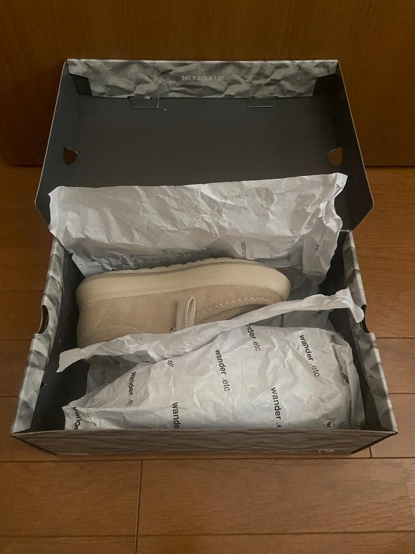 AP STUDIO　Wander etc. スエードモカシン　ベージュ38サイズ