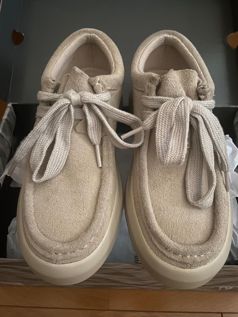 AP STUDIO　Wander etc. スエードモカシン　ベージュ38サイズ