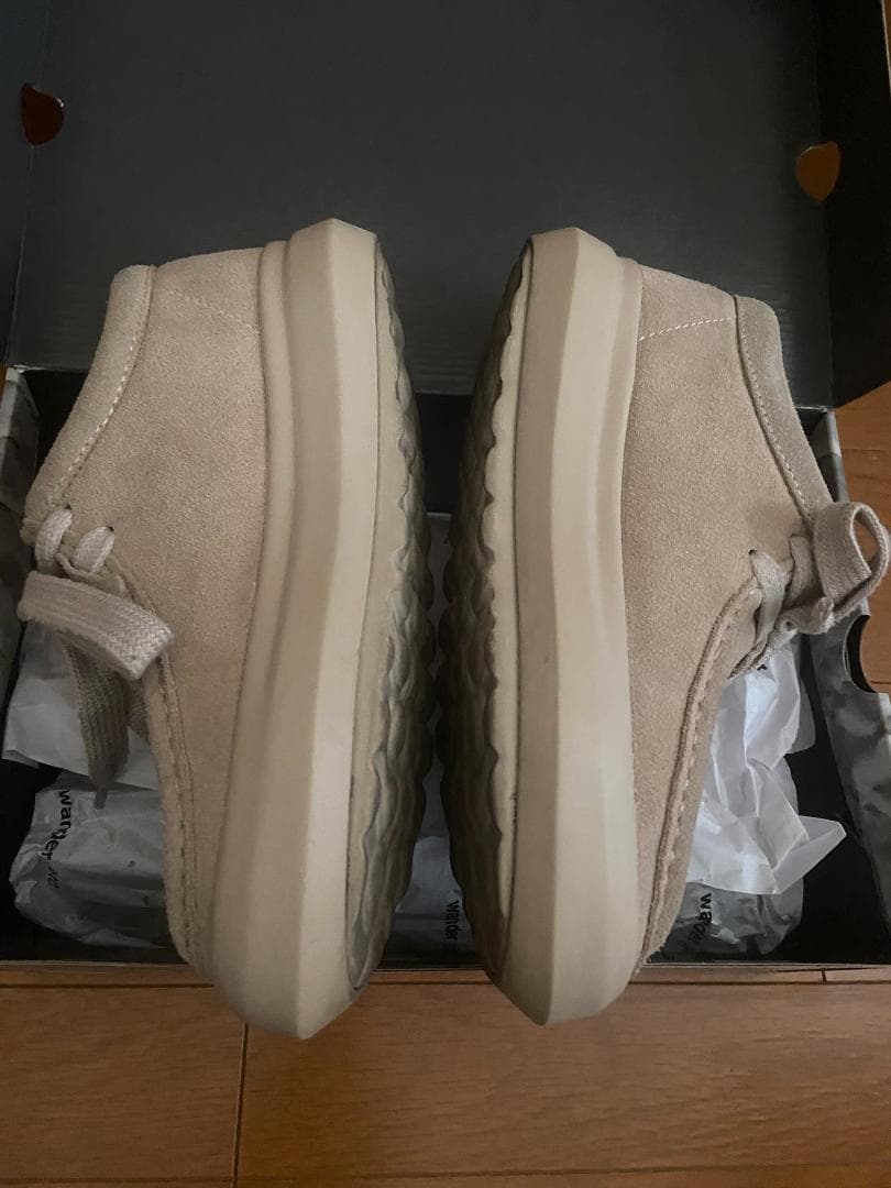 AP STUDIO　Wander etc. スエードモカシン　ベージュ38サイズ