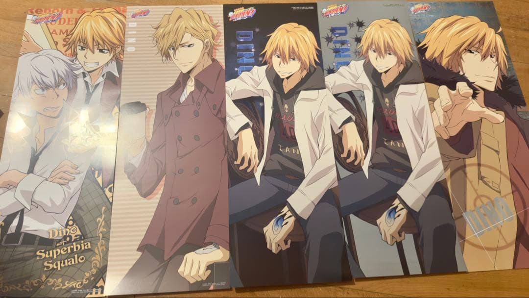 リボーン キャラポス 収納ファイル ポスター 32枚 美品