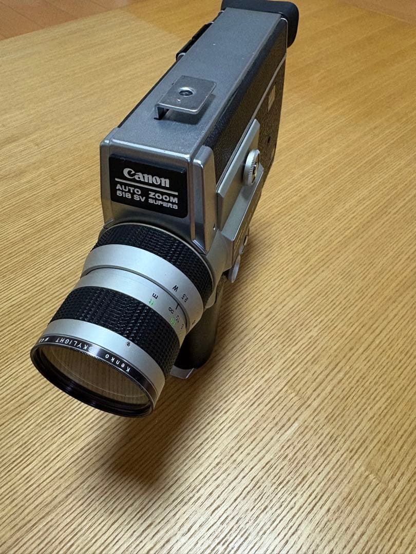 Canon AUTO ZOOM 518 SV SUPER 8　専用ケース付き