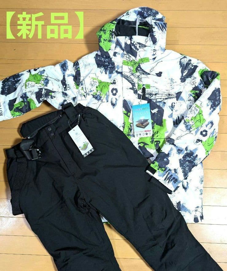 【新品タグ付】スキーウェア上下セット MUTU（ムータスノー）メンズ　М