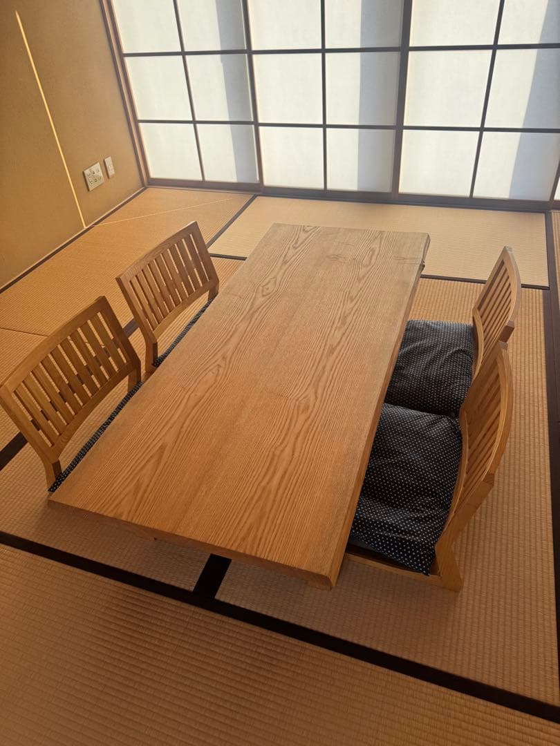 『ふくさん専用』WISE WISE 無垢材AKI座椅子2脚セット