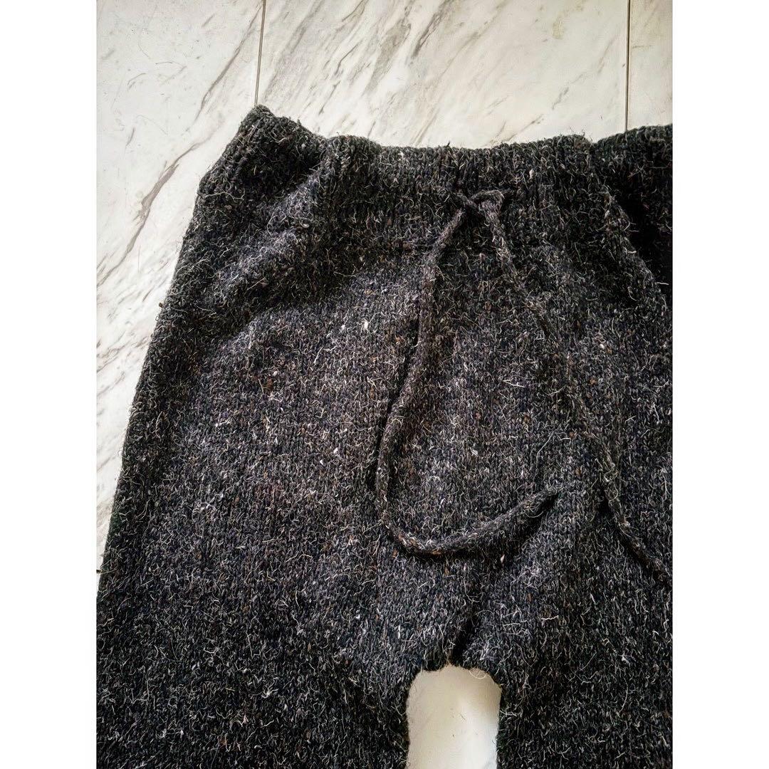 vintage 60s 〜 ハンドメイド スキーウェア ウール ニットパンツ