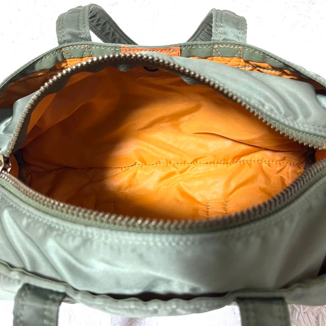 ✨激レア✨PORTER タンカー ハンドバッグ ミニボストン セージ Sサイズ