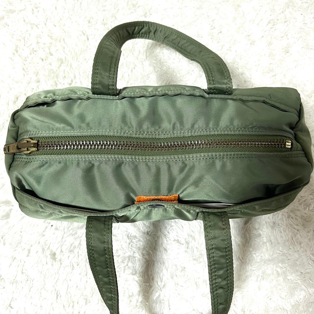✨激レア✨PORTER タンカー ハンドバッグ ミニボストン セージ Sサイズ