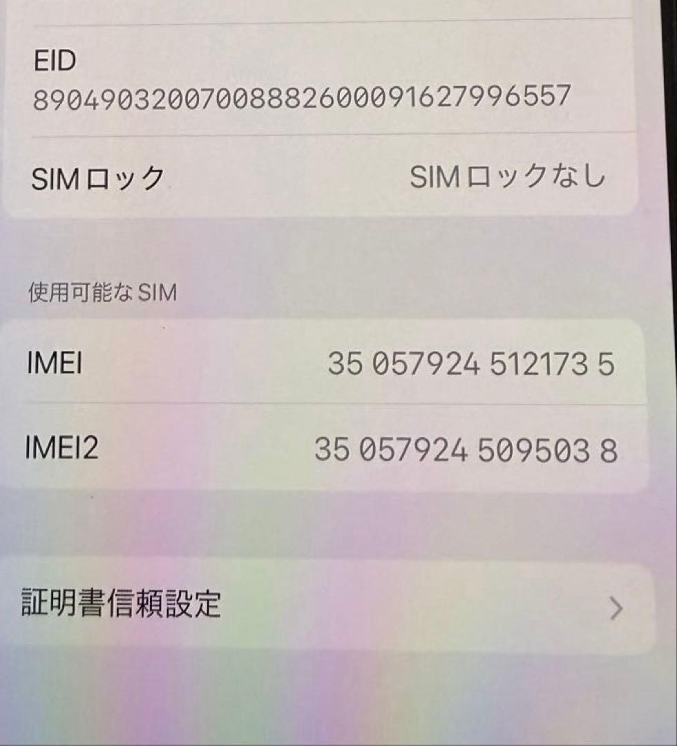 Apple iPhone 13 本体