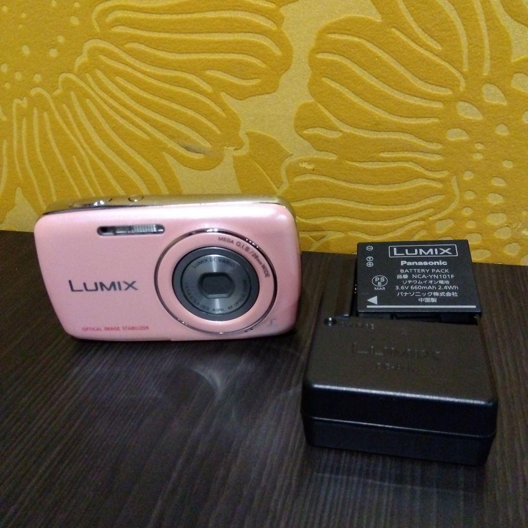 極美品　Panasonic LUMIX DMC-S1 ピンク