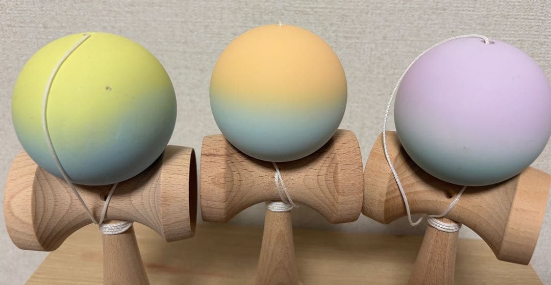 けん玉★パステル/ソリッド/モノクローム 9個セット