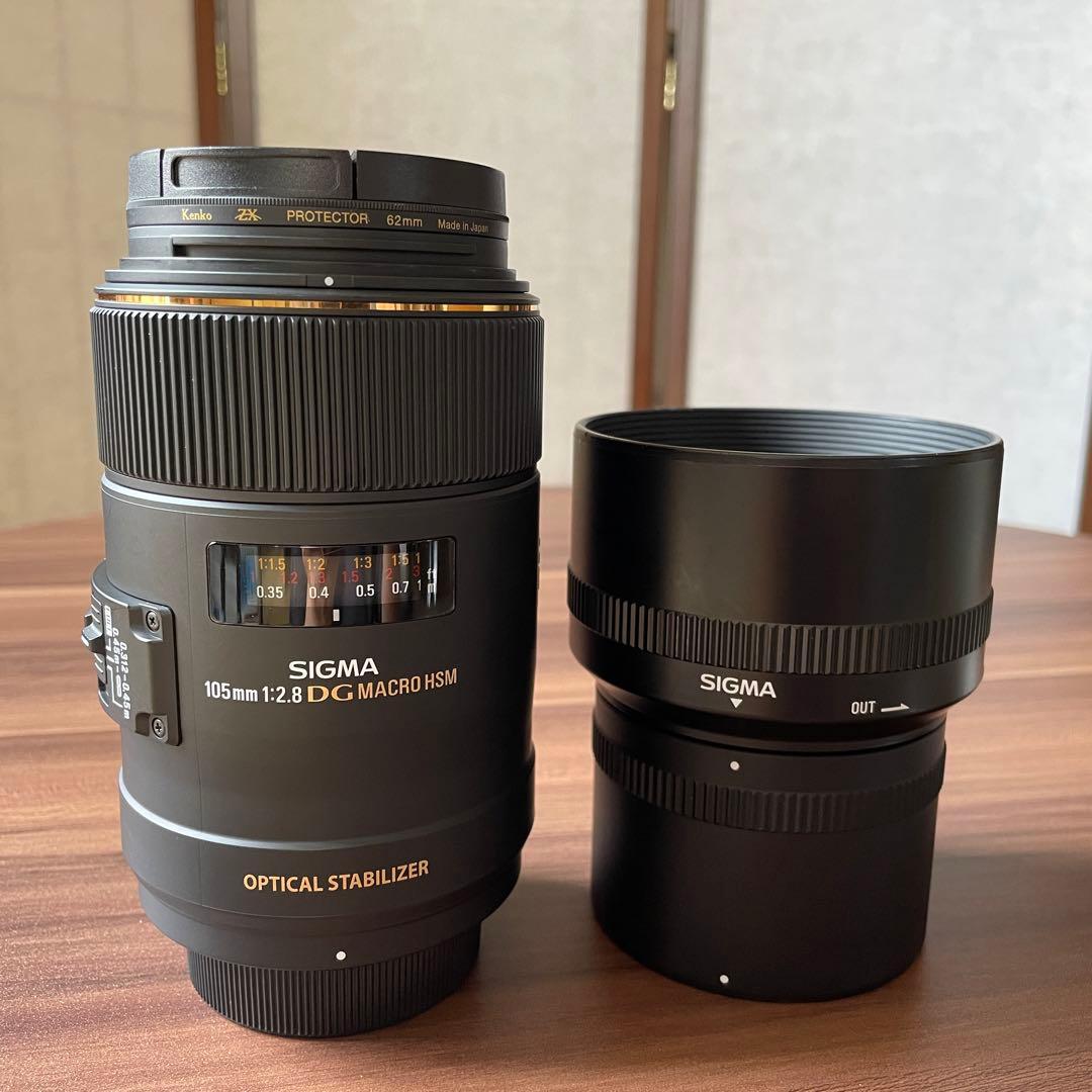 SIGMA 105mm 単焦点 マクロ ニコン