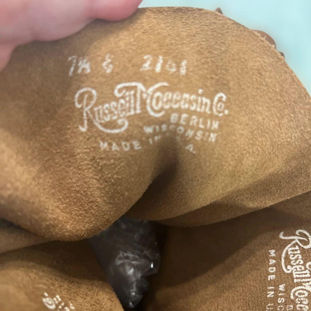 美品　Russell Moccasin ラッセルモカシン サファリ25.5