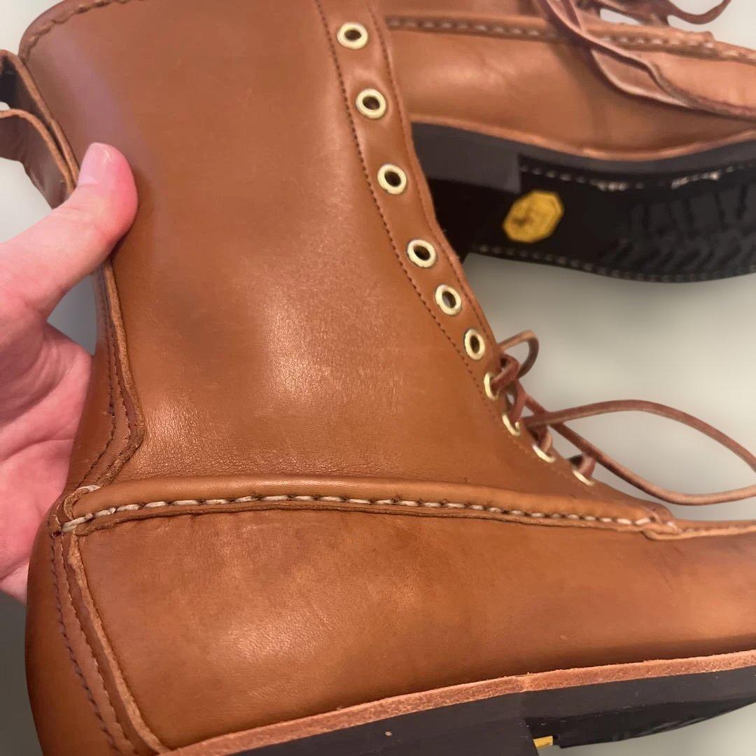 美品　Russell Moccasin ラッセルモカシン サファリ25.5