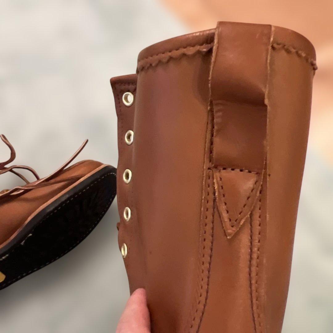 美品　Russell Moccasin ラッセルモカシン サファリ25.5