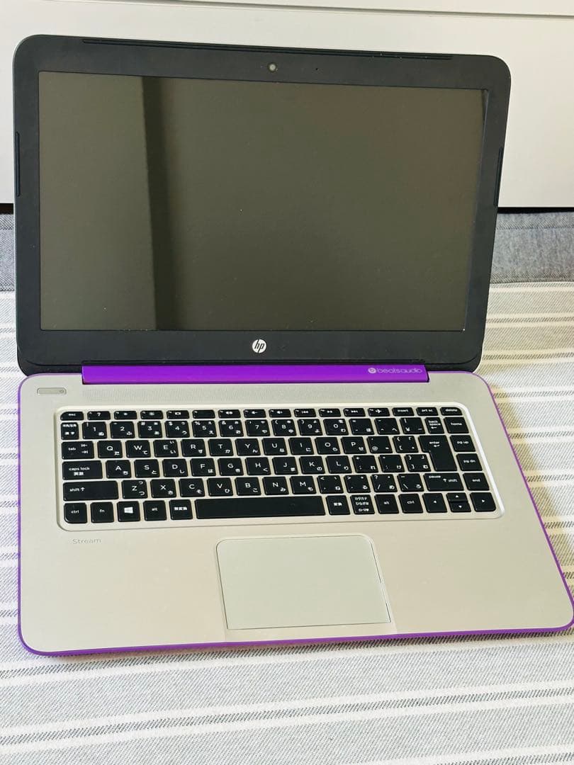 【本日限定価格】HP ヒューレットパッカード　ノートPC シルバー/パープル