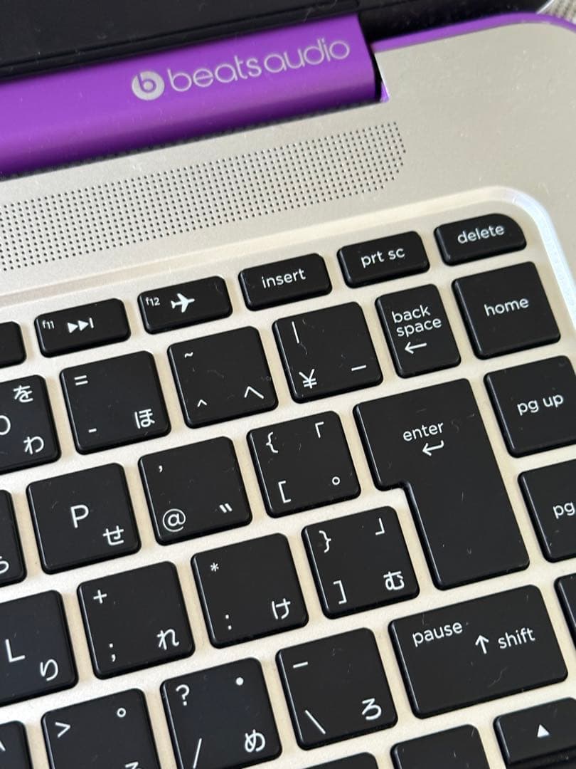 【本日限定価格】HP ヒューレットパッカード　ノートPC シルバー/パープル