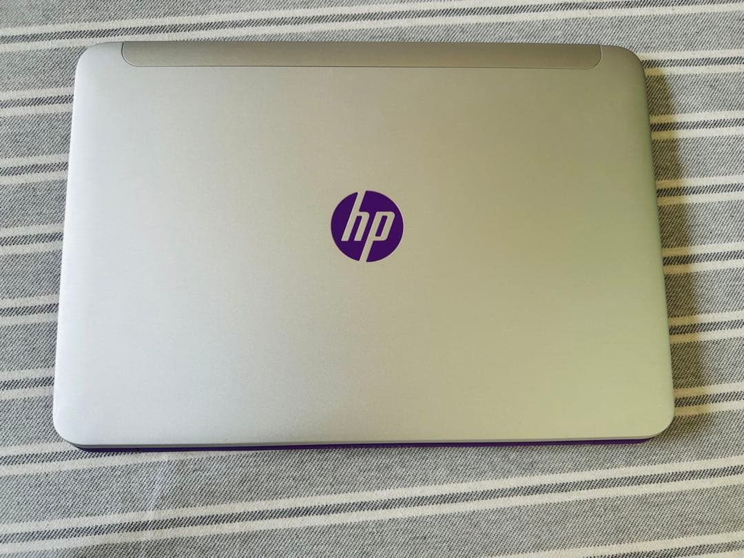 【本日限定価格】HP ヒューレットパッカード　ノートPC シルバー/パープル