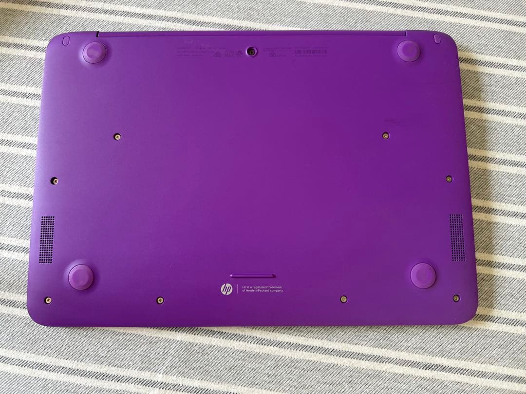 【本日限定価格】HP ヒューレットパッカード　ノートPC シルバー/パープル