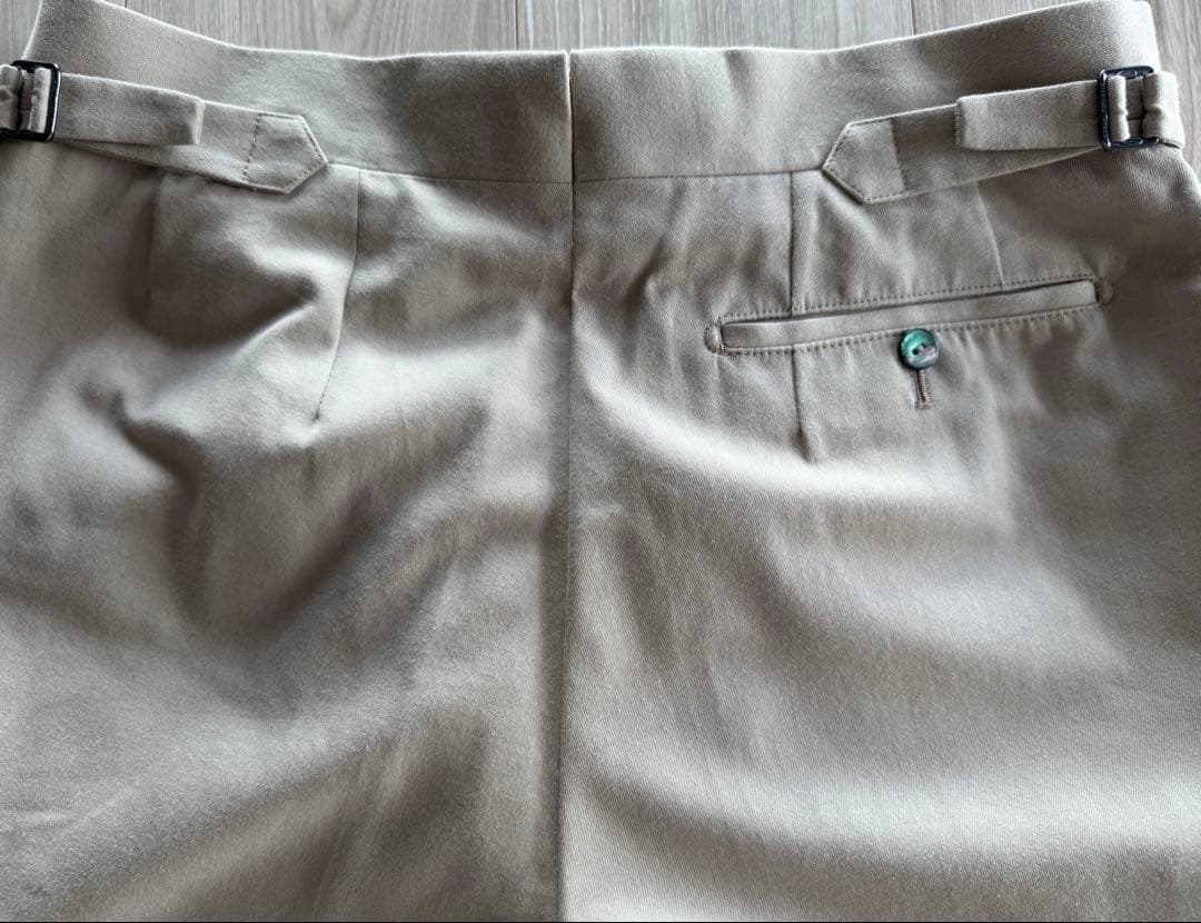 【美品】バタク batak ⭐︎ コットンリネン　トラウザーズ