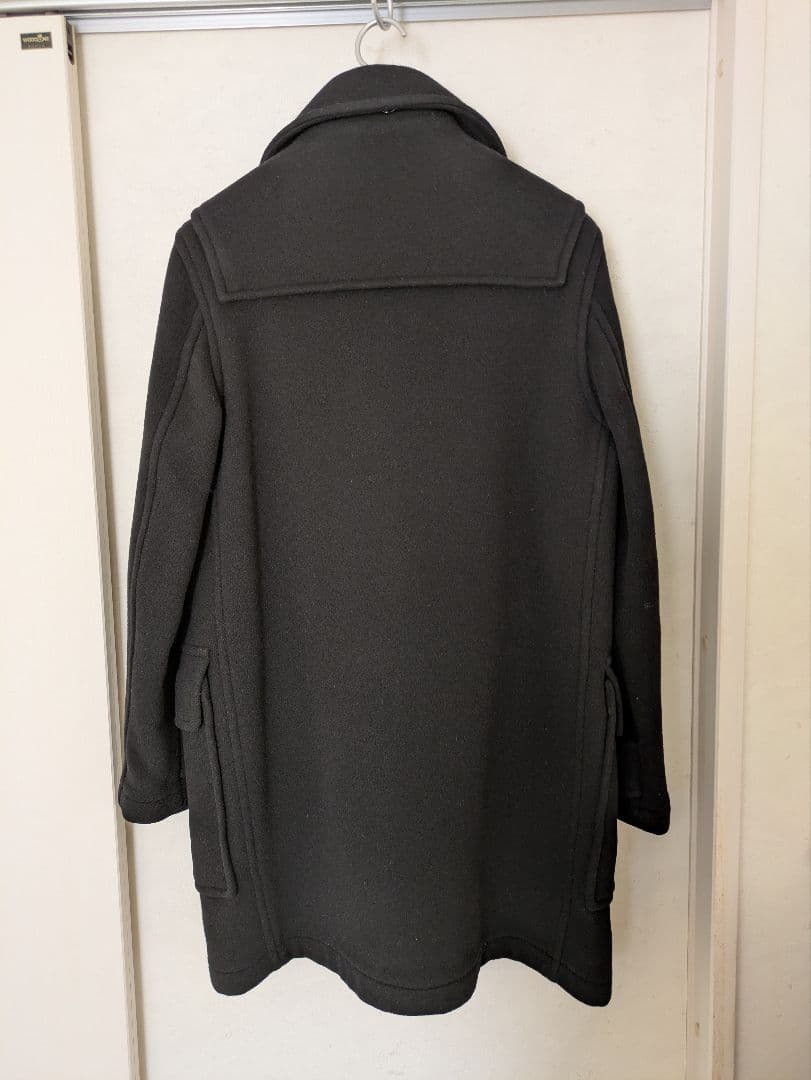 バーバリープローサム　ダッフルコート　イングランド製ビンテージ　黒サイズL