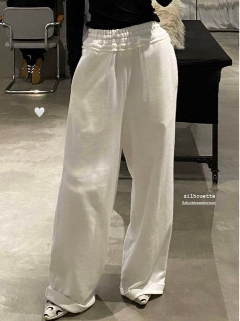 【re.】dich henderson SWEATWIDE PANTS