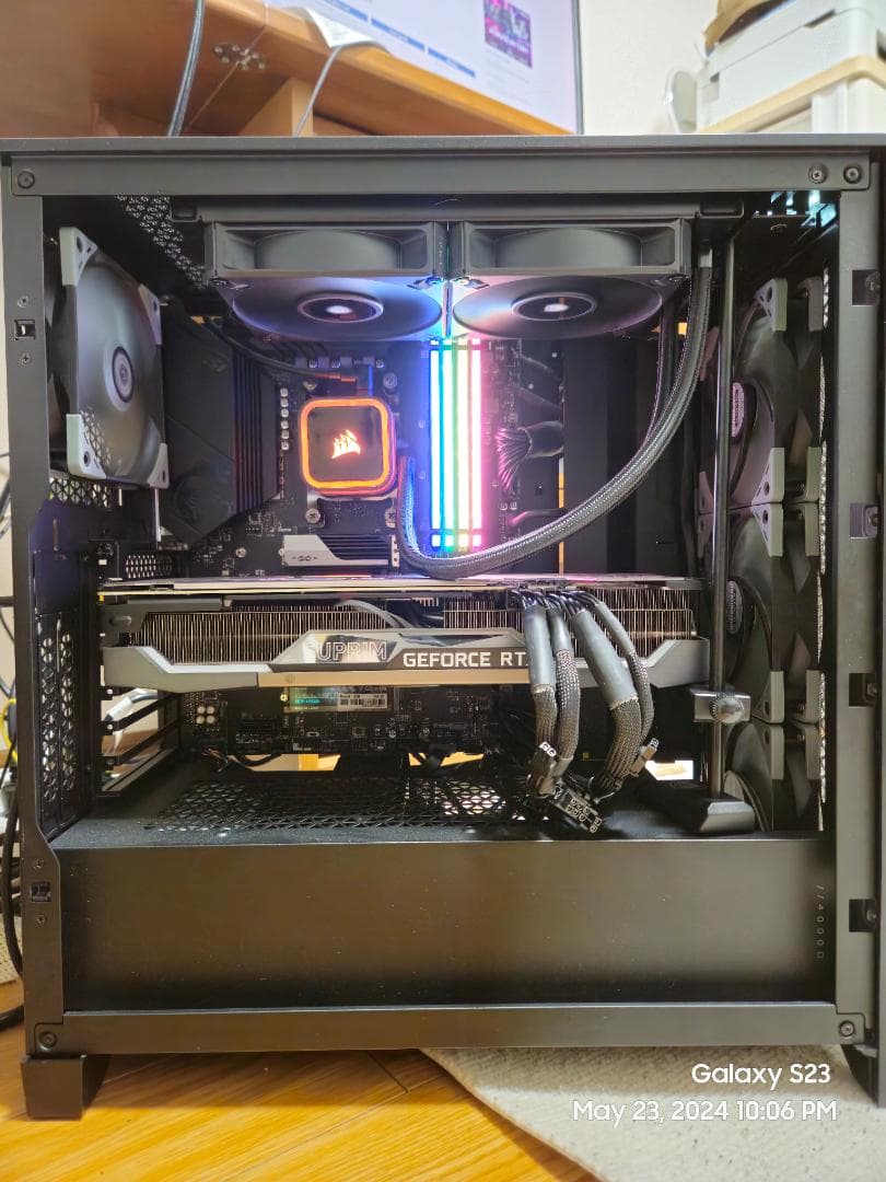PC用ファン・クーラー Corsair iCUE H100i RGB Elite 240mm